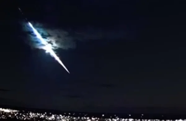 Vídeo. Meteoro brilhante é visto no céu do Nordeste
