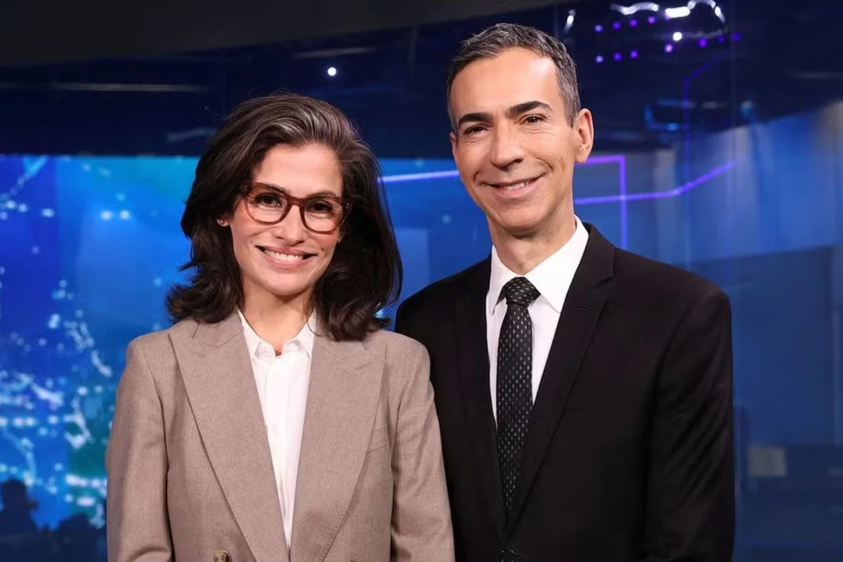 César Tralli e Renata Vasconcellos deixam o Jornal Nacional em julho