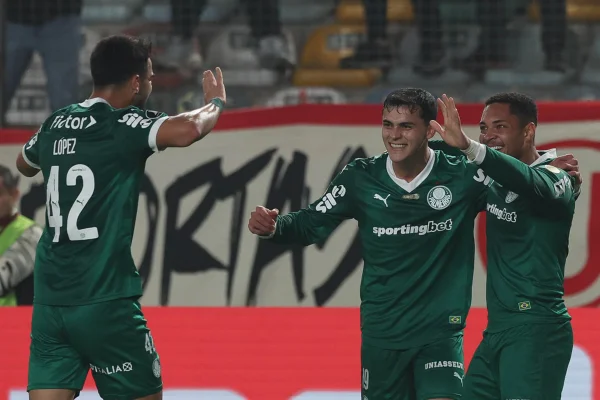 Foto colorida de time do Palmeiras - Metrópoles