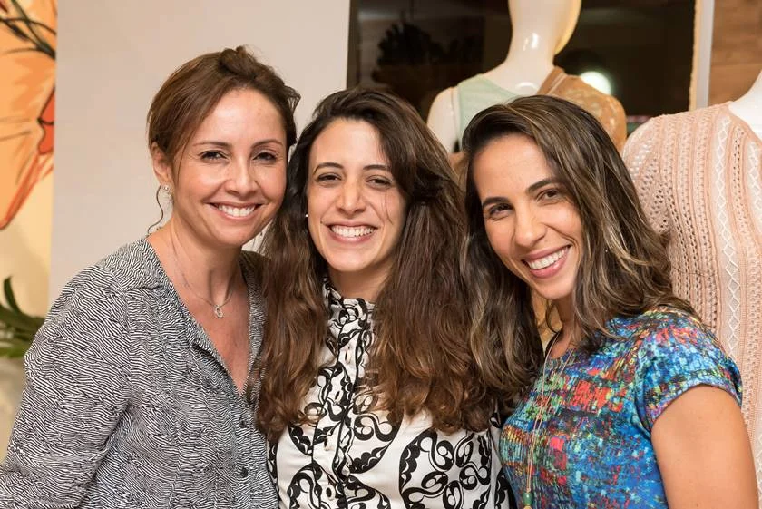 Mabel Bellati, Isadora Badra e Karine Malheiros Mabel Bellati, Isadora Badra e Karine Malheiros