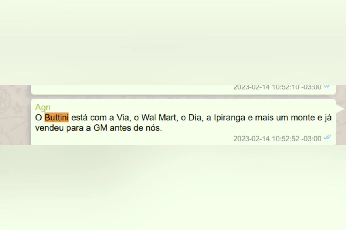 Trechos de conversas no WhatsApp entre envolvidos na máfia do ICMS Trechos de conversas no WhatsApp entre envolvidos na máfia do ICMS
