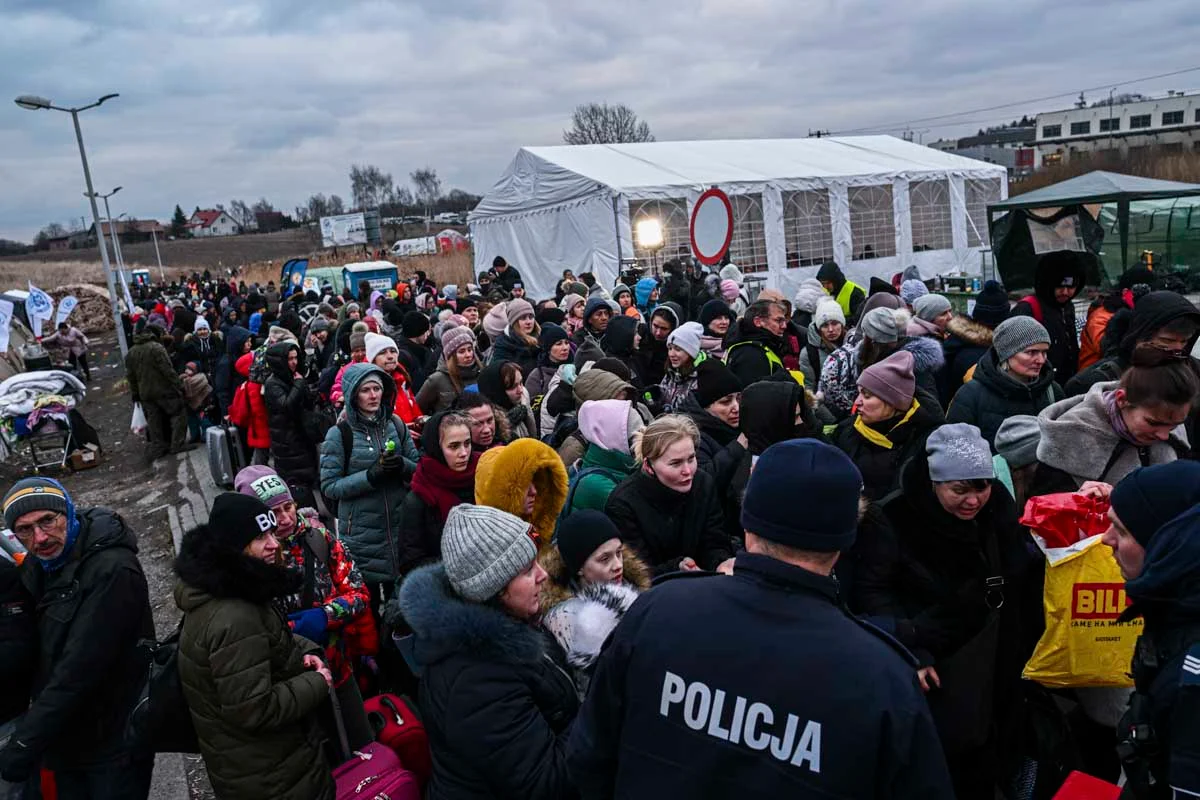 Refugiados ucranianos na Polônia Refugiados ucranianos na Polônia