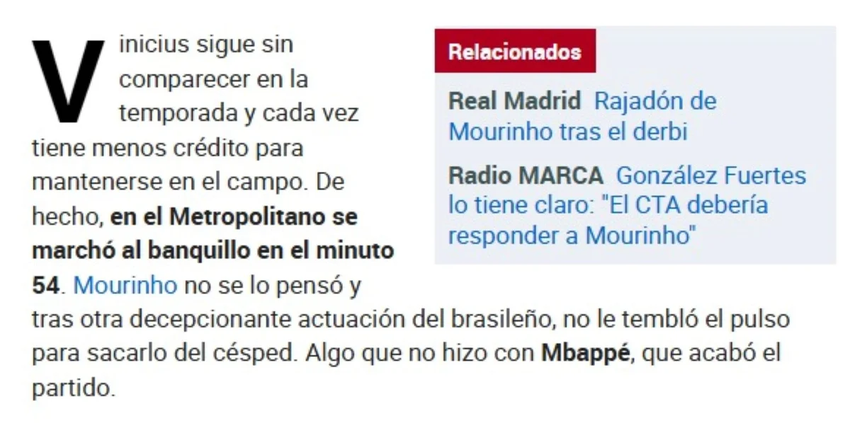Jornal espanhol critica temporada de Vini Jr.: “Desaparece” - imagem 2 Jornal espanhol critica temporada de Vini Jr.: “Desaparece” - imagem 2