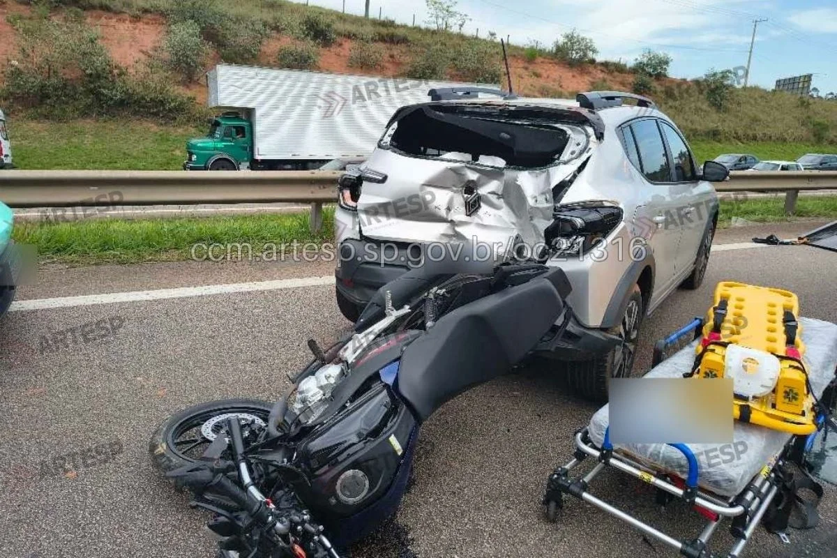 Motociclista morreu após batida em Itu Motociclista morreu após batida em Itu