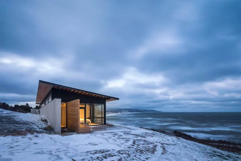 The Lookout at Broad Cove Marsh - Omar Gandhi Architect The Lookout at Broad Cove Marsh - Omar Gandhi Architect