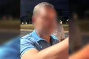 O motorista sofreu ferimentos leves no rosto O motorista sofreu ferimentos leves no rosto