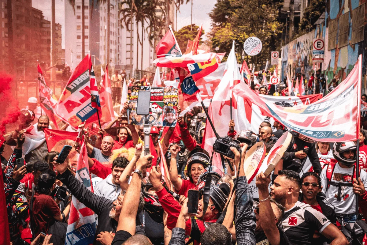 Motociata pró-Lula em São Paulo Motociata pró-Lula em São Paulo