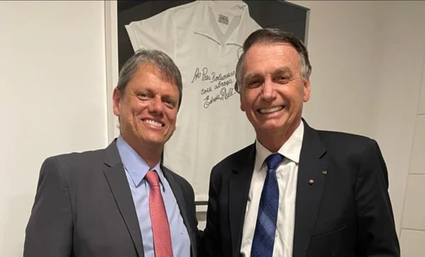 Bolsonaro e Tarcísio