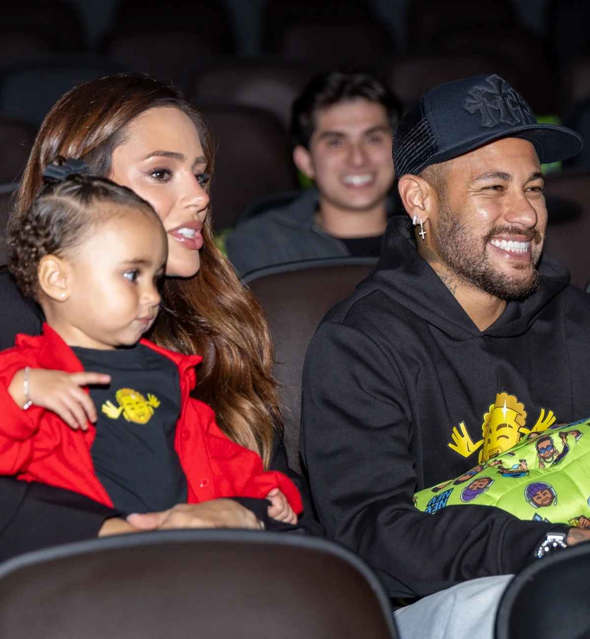 Bruna Biancardi, Mel e Neymar. Bruna Biancardi, Mel e Neymar.