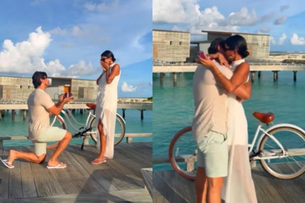 Vídeo: Mariano surpreende Jakelyne com pedido de casamento em Maldivas