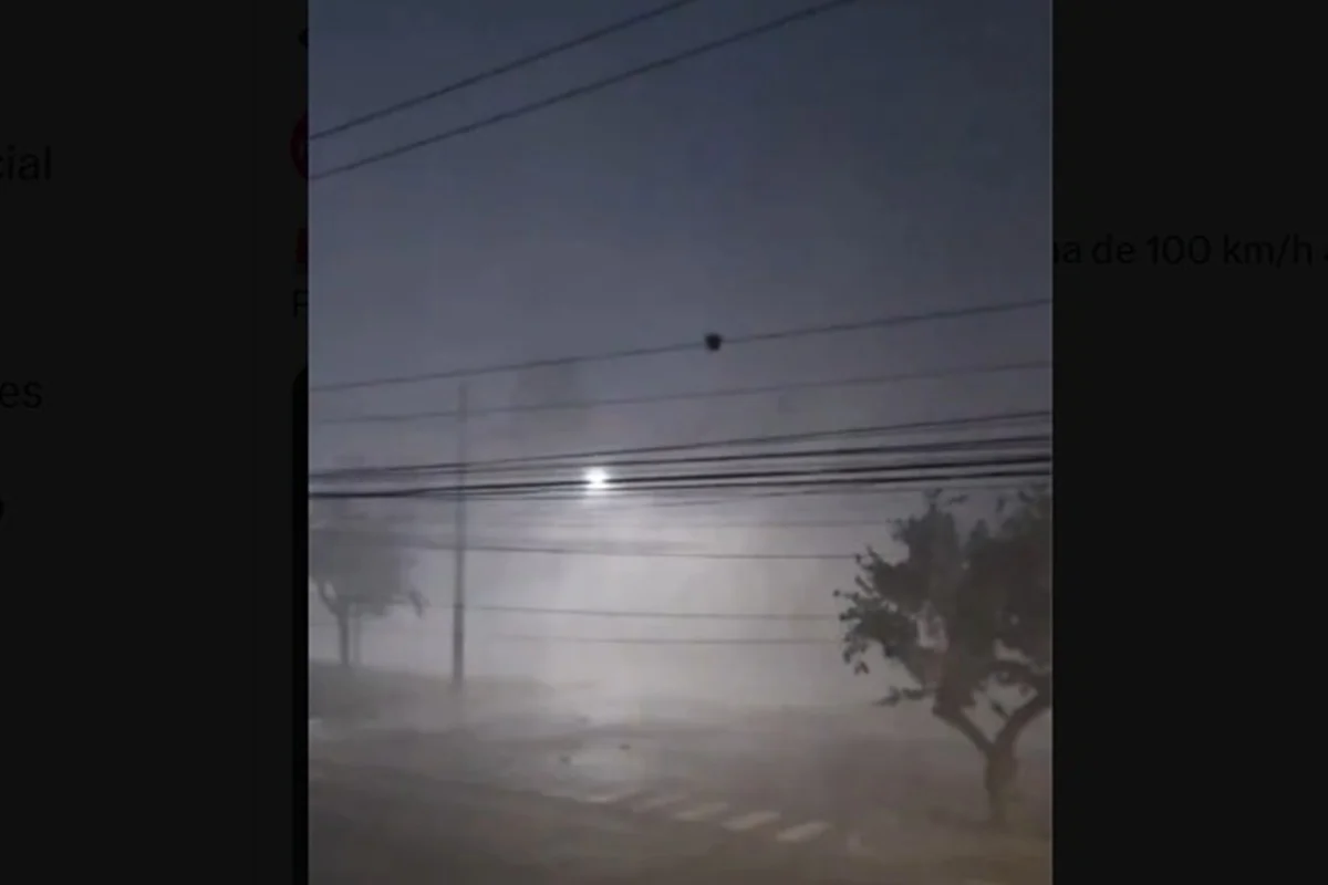 Chuvas e ventos de mais de 115 km/h causam estragos no Rio Grande do Sul
