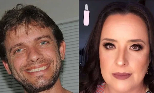Imagem de casal vítima de acidente