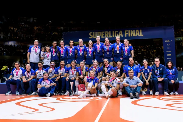 Minas Tênis Clube, vice-campeão da Superliga Feminina de Vôlei
