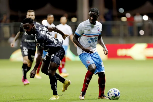 Com emoção até o final, Bahia elimina o Santos na Copa do Brasil
