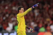 Estudiantes, goleiro Muslera, é tetracampeão da Libertadores.