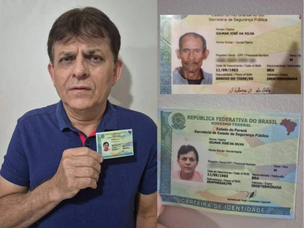 imagem colorida homens disputam cpf