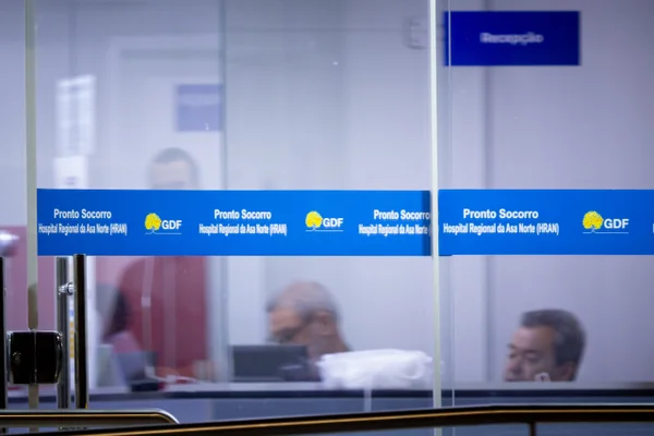 Hospitais cheios em meio a greve dos médicos após Distrito Federal registrar por dias qualidade do ar insalubre HRAN Metrópoles