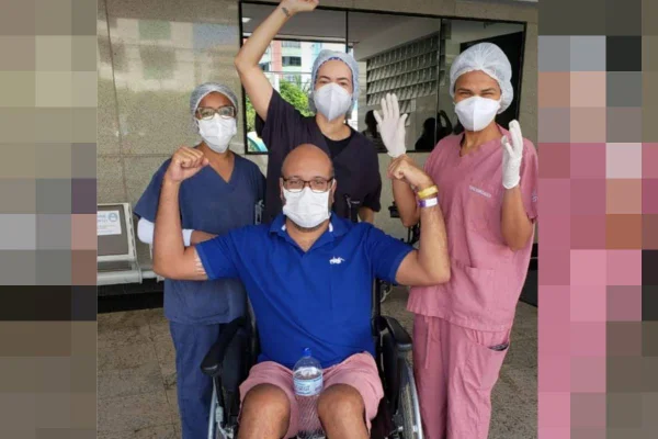 Sargento da PMDF se recupera da covid