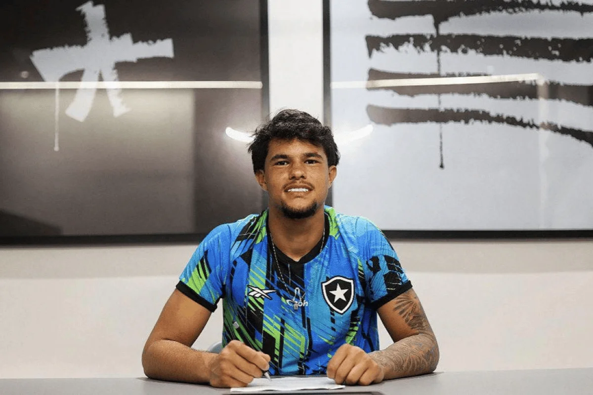 Bruno Samúdio, goleiro do Botafogo Bruno Samúdio, goleiro do Botafogo