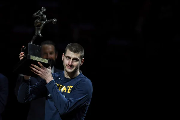 Nikola Jokic, pivô sérvio do Denver Nuggets e atual MVP da NBA