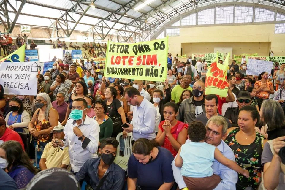 O encontro ocorreu no Ginásio de Esportes de Ceilândia O encontro ocorreu no Ginásio de Esportes de Ceilândia