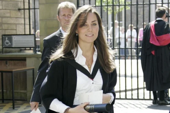 Kate Middleton na formatura da universidade