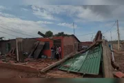 Pelo menos 11 pessoas ficaram desabrigadas após as fortes chuvas