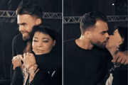 Roberta Miranda e o namorado