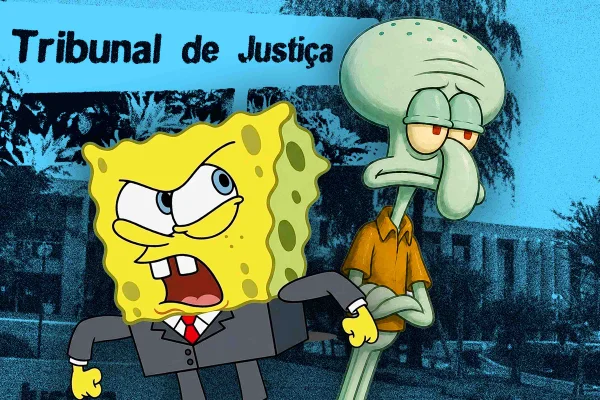 Entenda como Bob Esponja e Lula Molusco viraram alvo de processo no TJ