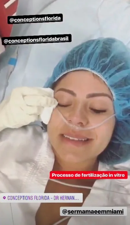 Andressa se submeteu ao procedimento em Miami, nos Estados Unidos Andressa se submeteu ao procedimento em Miami, nos Estados Unidos