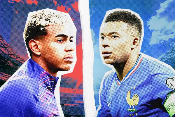 Lamine Yamal e Kylian Mbappé
