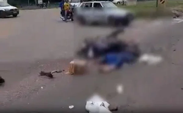 Novo vídeo mostra acidente que deixou coração de motociclista na pista