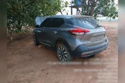 Durante o cumprimento das ordens judiciais em Feliz Natal, foi apreendido um veículo Nissan Kicks, que havia sido roubado em dezembro de 2024 Durante o cumprimento das ordens judiciais em Feliz Natal, foi apreendido um veículo Nissan Kicks, que havia sido roubado em dezembro de 2024