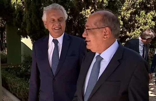 Caiado e Gilmar Mendes