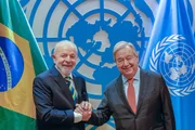 Secretário-geral da ONU, Antonio Guterres recebe o presidente Lula (PT) em 2024 Secretário-geral da ONU, Antonio Guterres recebe o presidente Lula (PT) em 2024