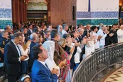 Políticos acompanham missa no Santuário de Nossa Senhora de Aparecida, em SP Políticos acompanham missa no Santuário de Nossa Senhora de Aparecida, em SP