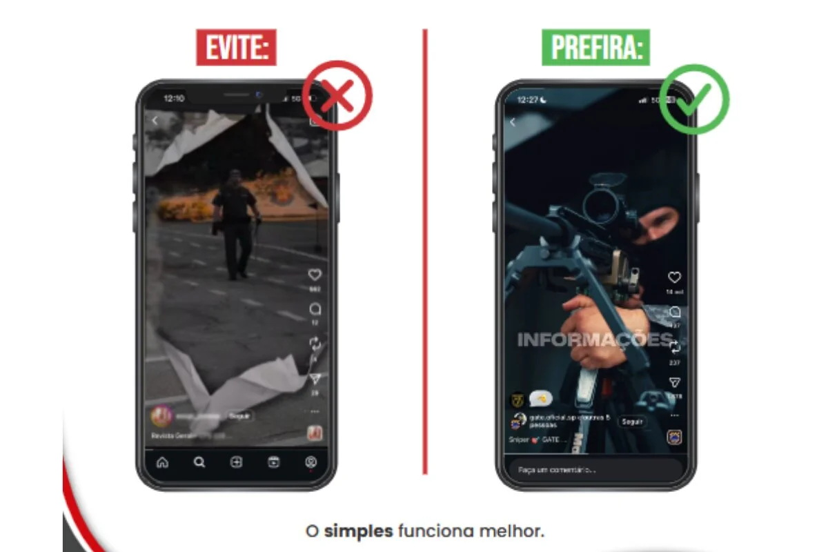 Em cartilha são dados orientações do que evitar e o que priorizar Em cartilha são dados orientações do que evitar e o que priorizar
