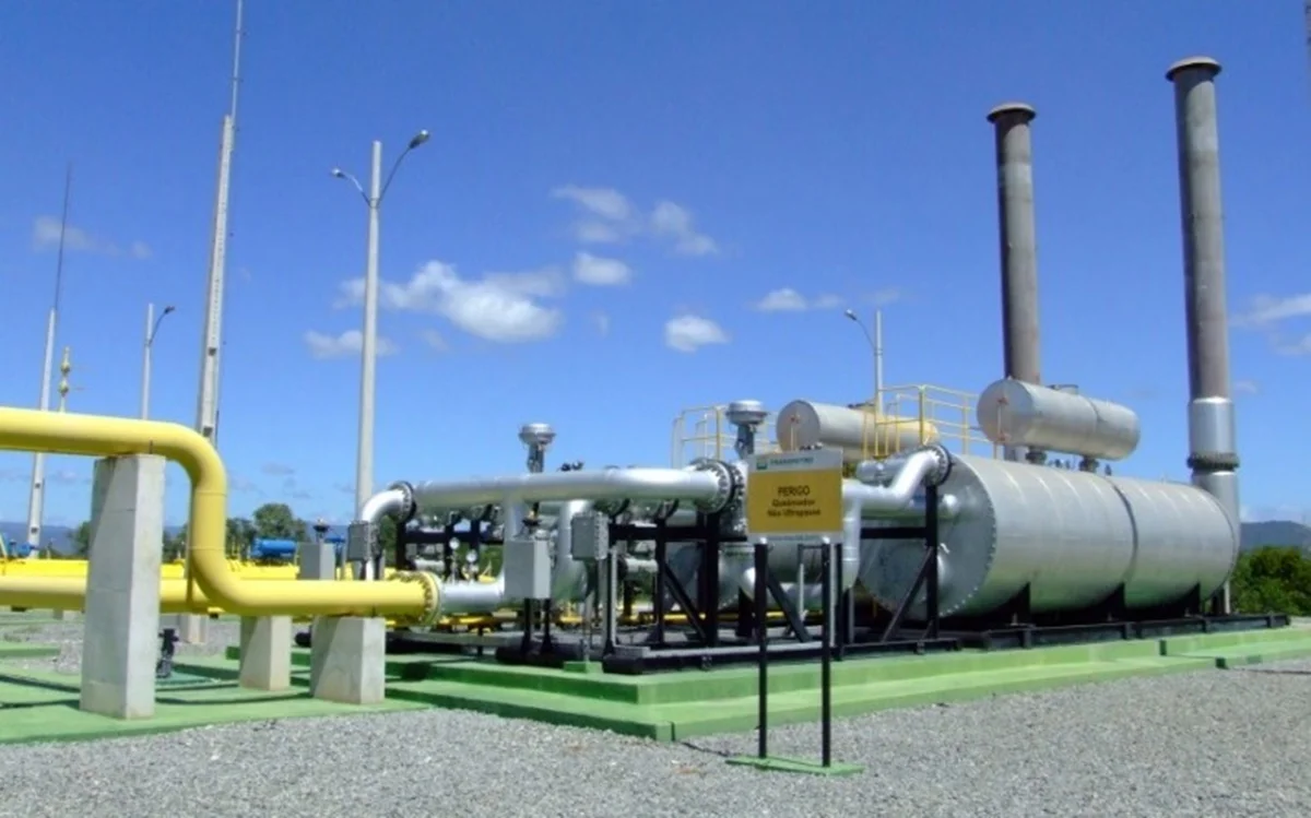 Estações de compressão de gás natural da Transpetro Estações de compressão de gás natural da Transpetro