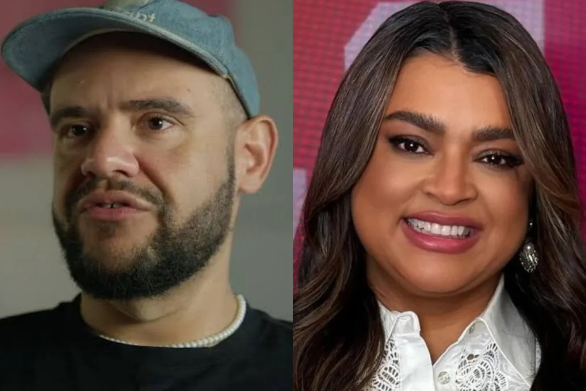Gominho e Preta Gil. Gominho e Preta Gil.
