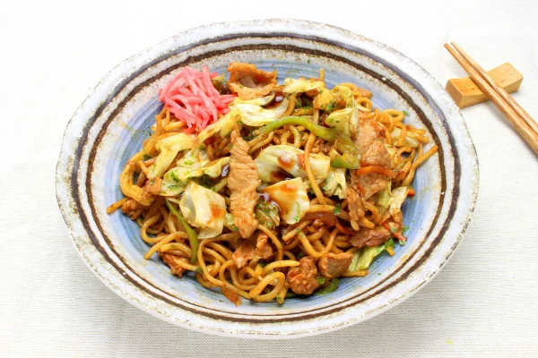 foto colorida receita de Yakisoba