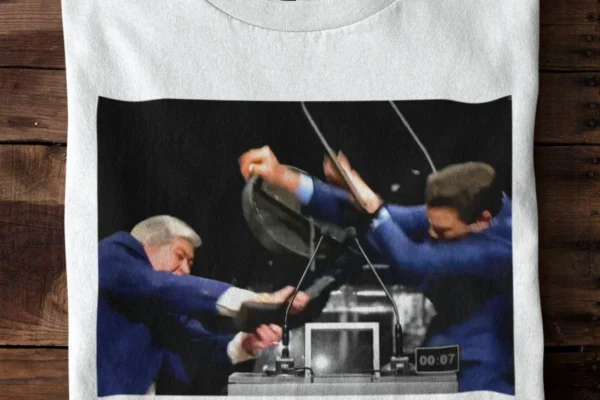 Camiseta cadeirada violência campanha SP
