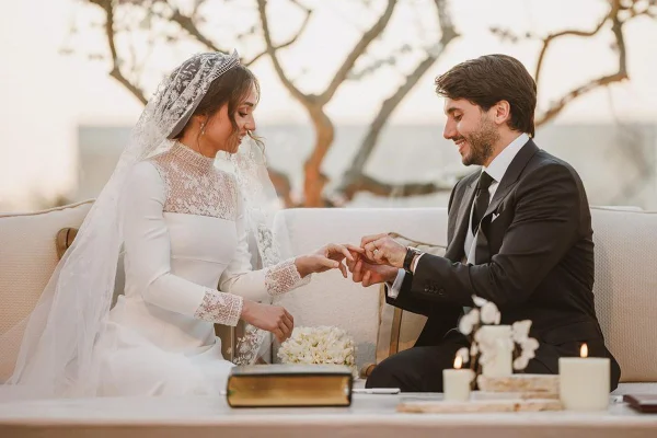 Veja fotos do majestoso casamento da princesa Iman da Jordânia
