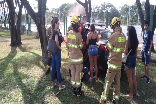 Criança de 11 anos é atropelada no Parque da Cidade neste sábado