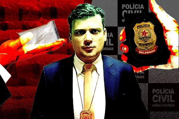 O delegado da Polícia Civil Rafael Gomes, conhecido por sua atuação no combate ao narcotráfico, foi condenado a 50 anos, seis meses e oito dias de prisão por envolvimento direto com uma organização criminosa que movimentou cerca de R$ 1 bilhão em atividades ilícitas entre 2018 e 2022