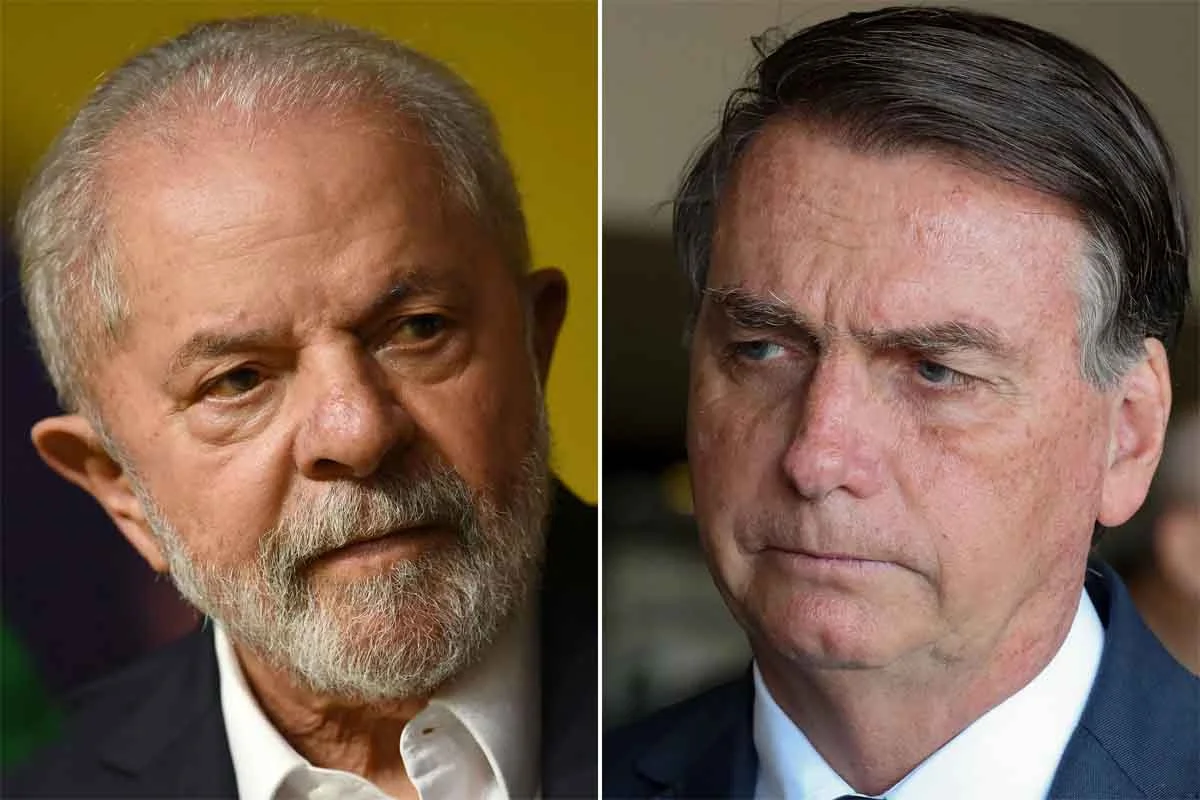 Em 2022, Lula (PT) disputou segundo turno contra o então presidente Jair Bolsonaro (PL) Em 2022, Lula (PT) disputou segundo turno contra o então presidente Jair Bolsonaro (PL)