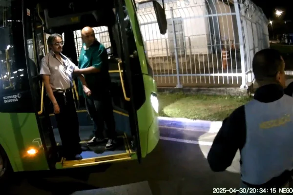 Negociação com sequestrador de ônibus