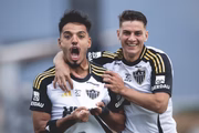 Gabriel Menino abriu o placar do jogo aos 38 segundos do primeiro tempo