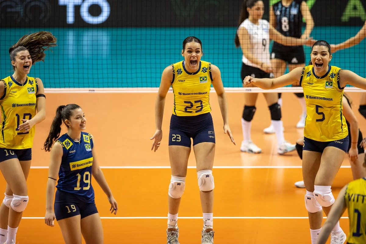 O Brasil está na semifinal O Brasil está na semifinal