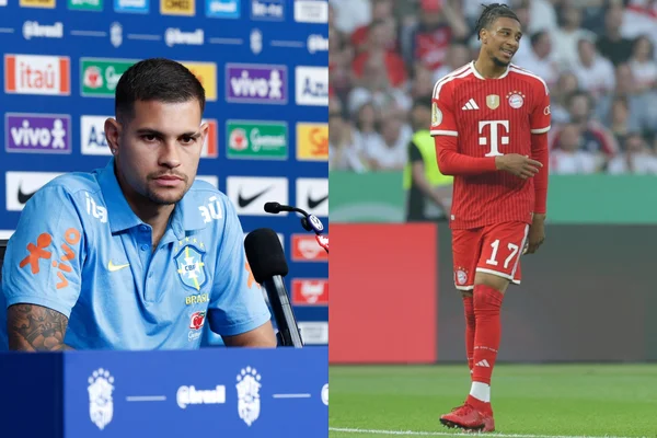 Bruno Guimarães responde provocação de Olise: “Só faz pra aparecer”