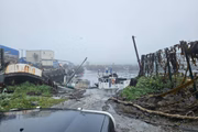 Severo-Kurilsk, uma cidade no extremo leste da Rússia, atingida por tsunami Severo-Kurilsk, uma cidade no extremo leste da Rússia, atingida por tsunami